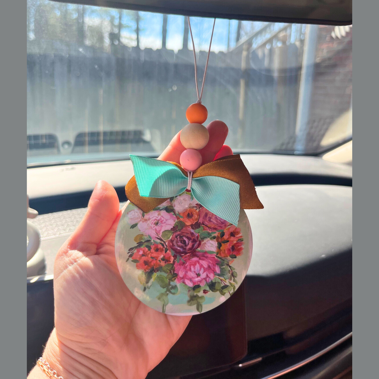Redeemed Car Charm
