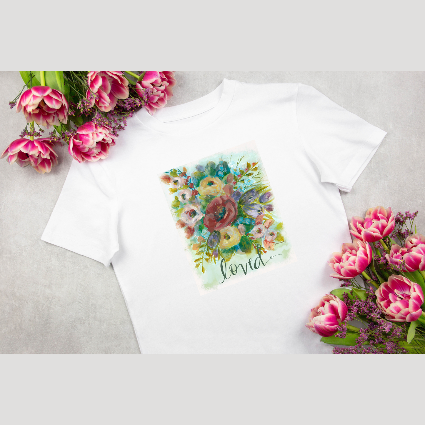 "Loved Bouquet" T-Shirt