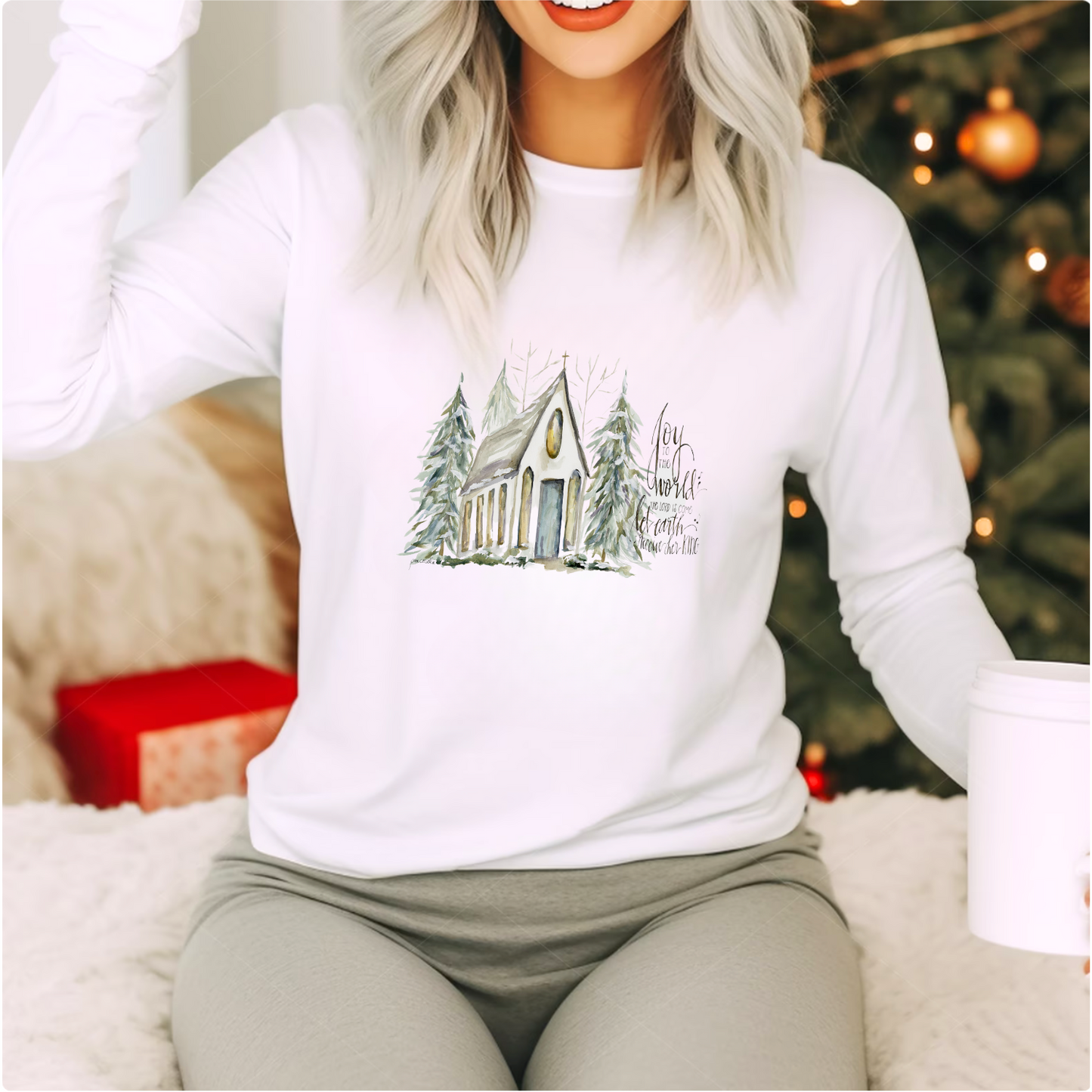Winter Cove Chapel Adult Long Sleeve T-shirt
