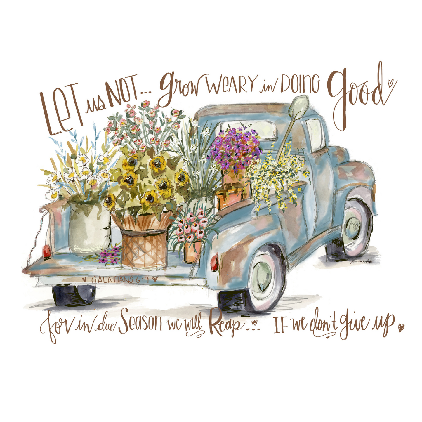 Galatians 6:9 Truck - Kitchen Products