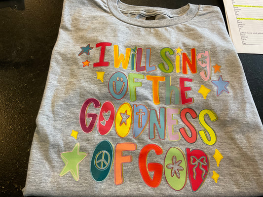 Youth Sing of the Goodness of God