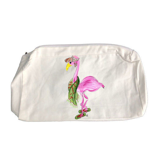 Zipper Bag 51 Flamingo with Visor