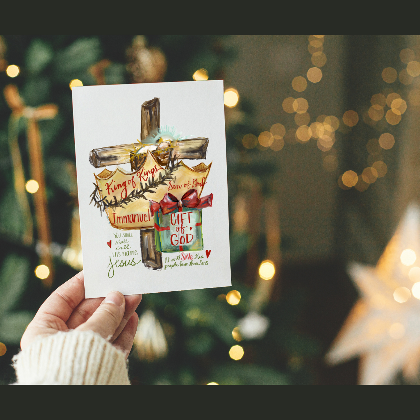 King of Kings - Christmas Card (Pack of 6)