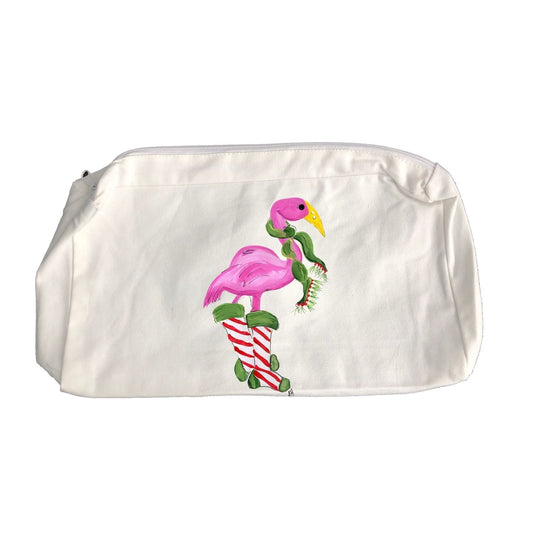 Zipper Bag 50 Flamingo with Socks