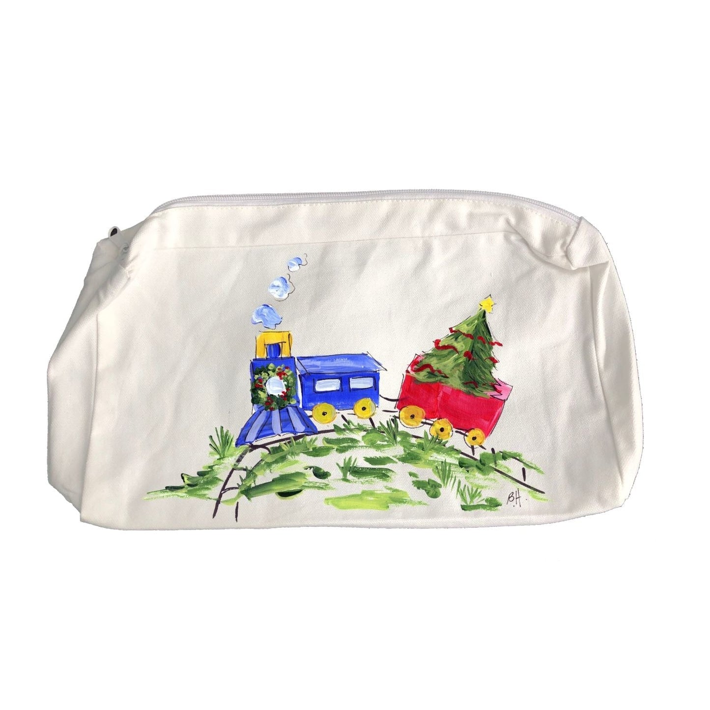 Zipper Bag 44 Christmas Train with Tree