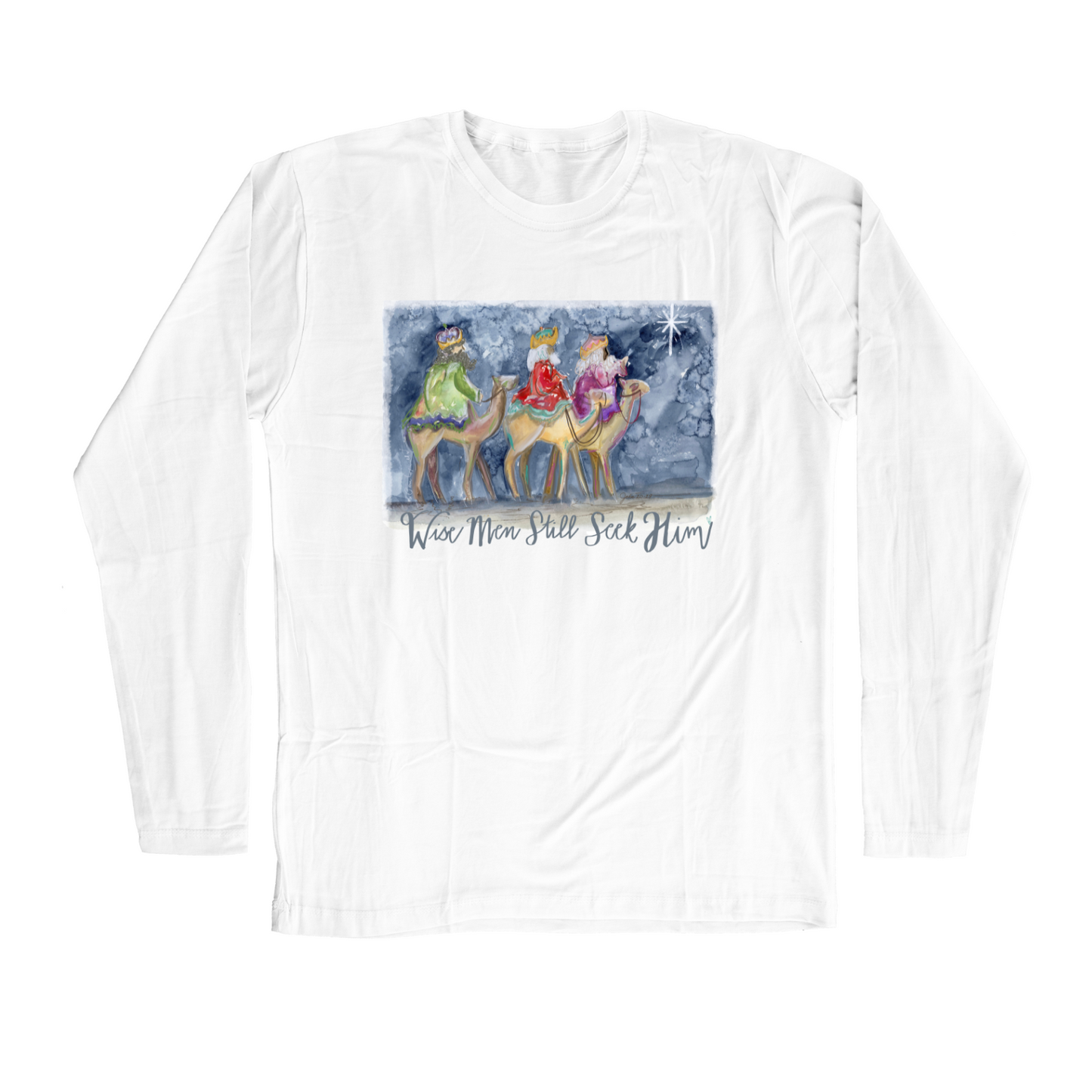 Wise Men Adult Long Sleeve T-shirt