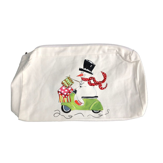 Zipper Bag 602 Scooter Snowman