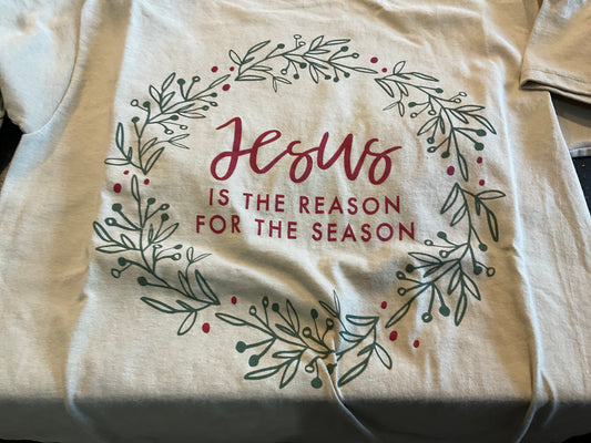 D's Designs JESUS IS THE REASON TSHIRT