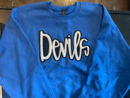 D’s Designs Blue Devils Sweatshirt (XL)