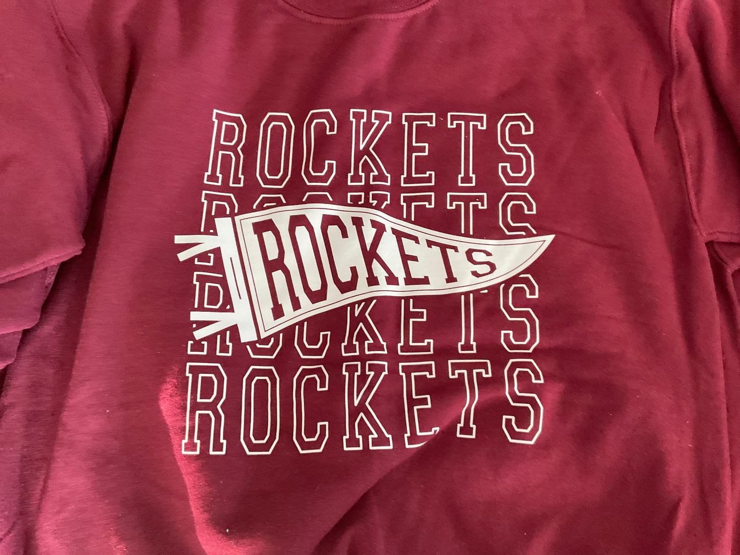 The B's Tees Rocket Pennant Sweatshirt