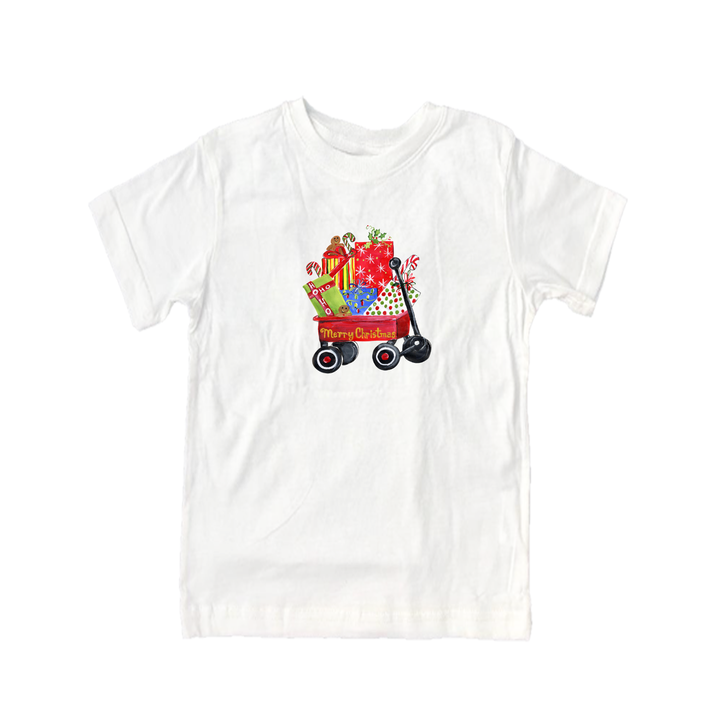 Child Shirt - 457 Wagon with Presents