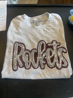 D's Designs Rockets Mascot Sweatshirt