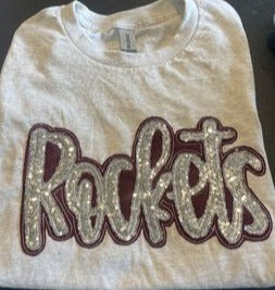 D's Designs Rockets Mascot Tee