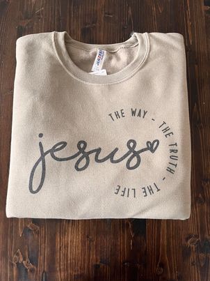 Alabama Handmade -Jesus is the Way Sweatshirt