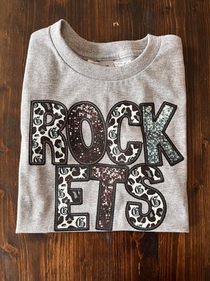 Cozy Momma Rockets faux embroidery  - Adult