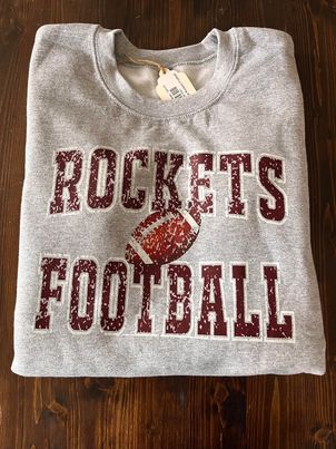 Cozy Momma Rockets Football sweatshirt