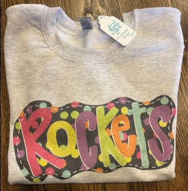 Cozy Momma Rockets Bright Doodle youth