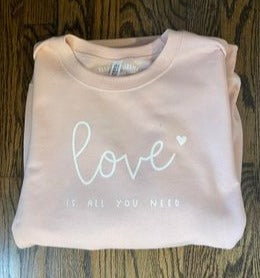 Alabama Handmade- Love is All You Need Sweatshirt