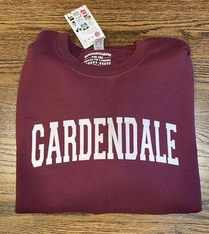 Alabama Handmade- Maroon Gardendale Sweatshirt Hoodie