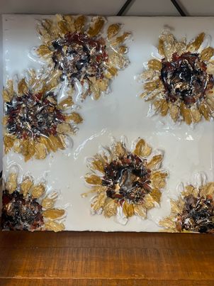 Oil and Oak Resin Art