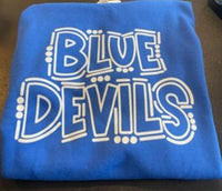 Alabama Handmade - Blue Devils outline LS teeshirt