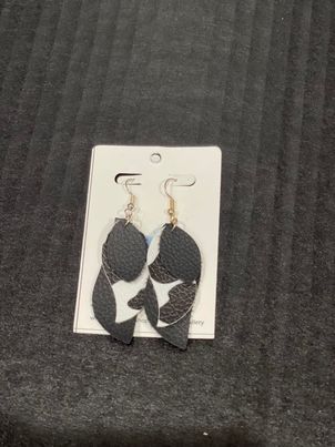 McPeanut Gallery Leather Earrings