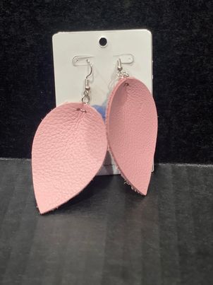 McPeanut Gallery Leather Earrings