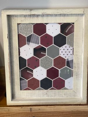 Charles Leslie Co Hexagon Art