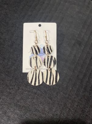 McPeanut Gallery Leather Earrings