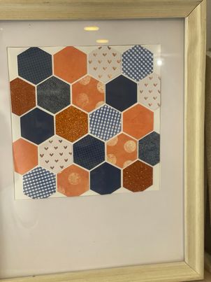 Charles Leslie Co Hexagon Art