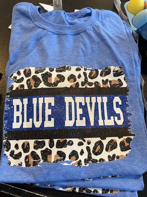 The B's Tees Shirts Blue Devils Spirit