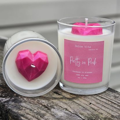 DOLCE VITA PRETTY IN PINK CANDLE