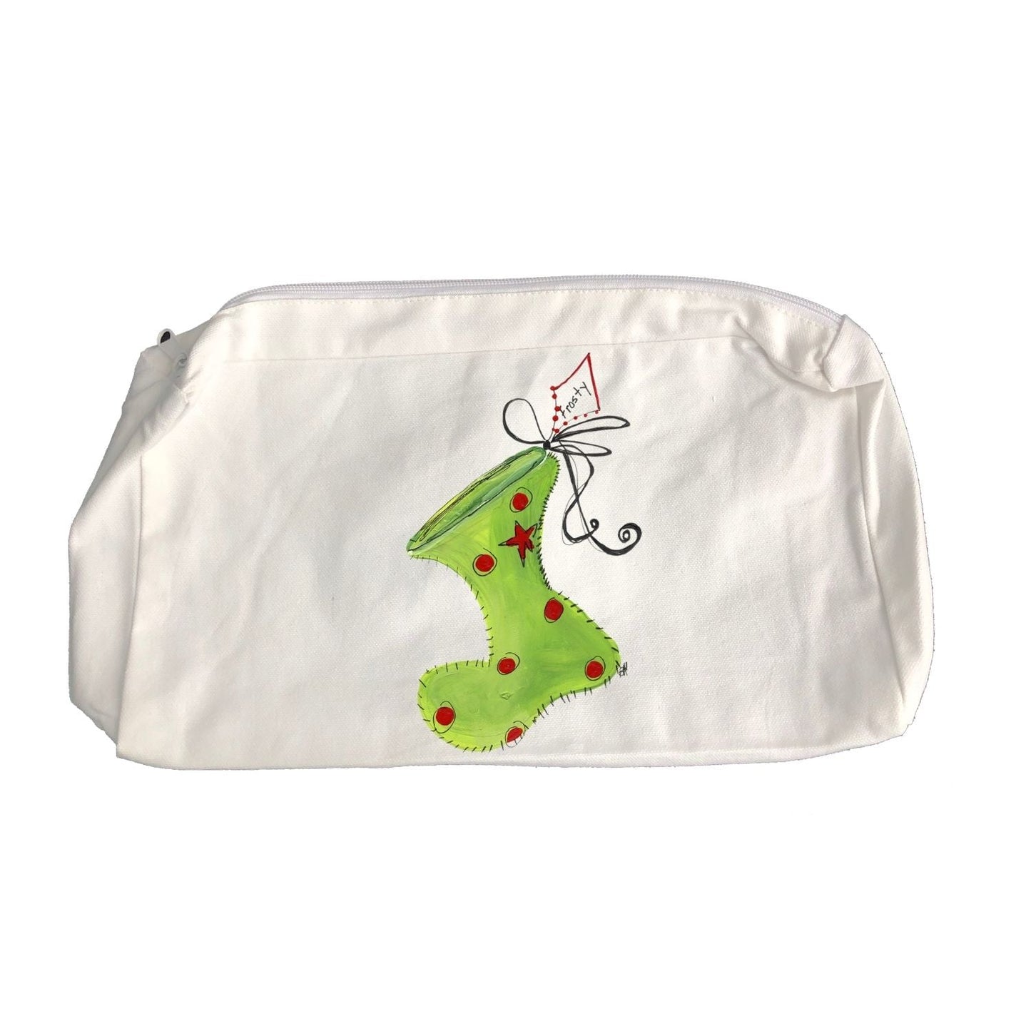 Zipper Bag 716 Green Stocking