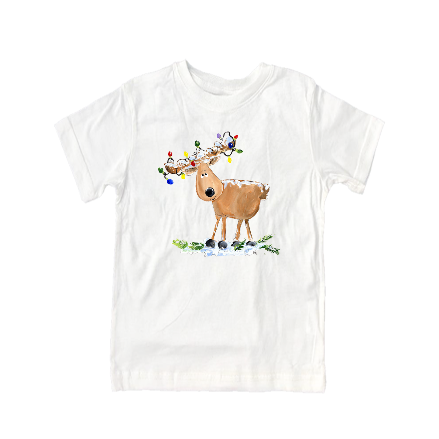 Child Shirt - 75 Reindeer with Lights