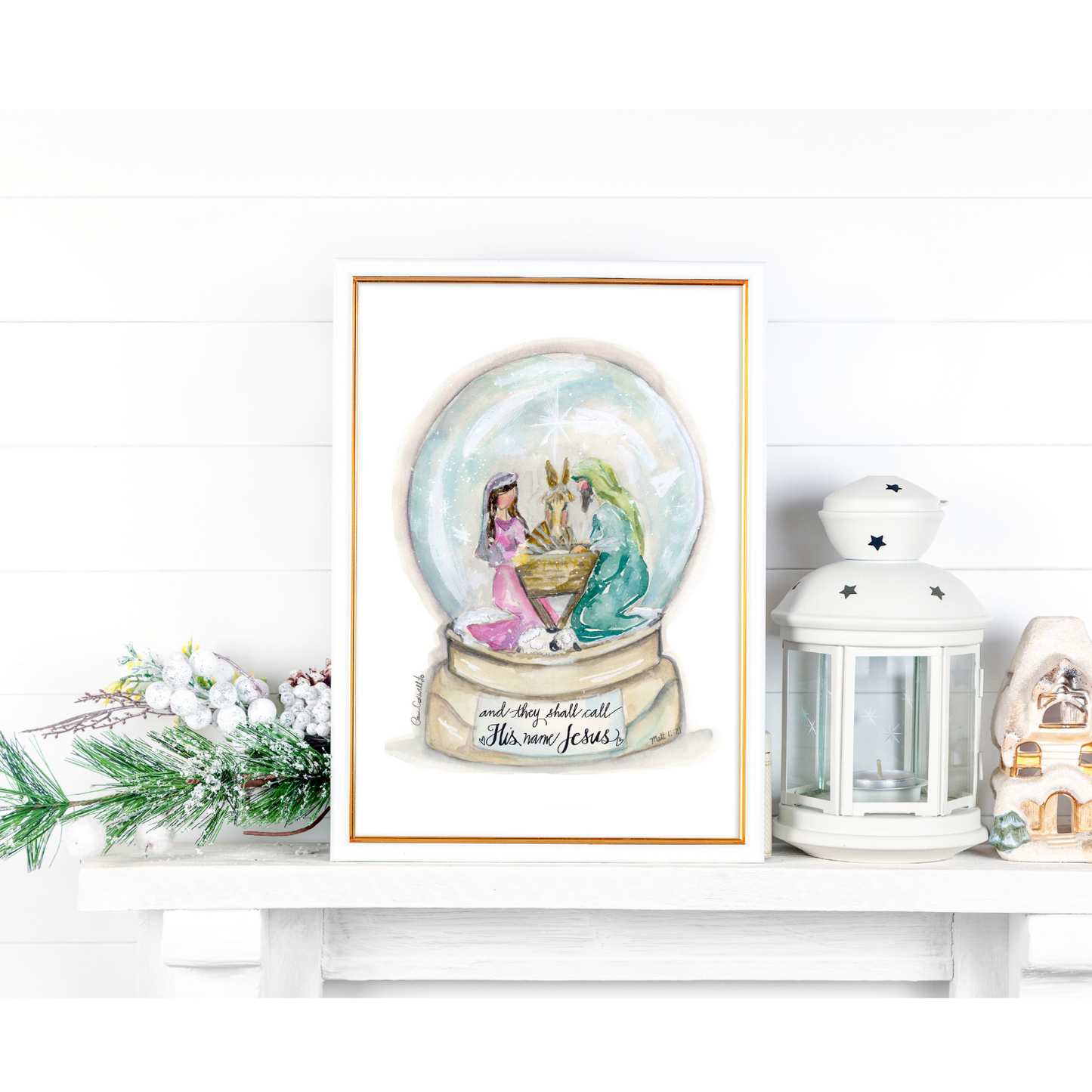 Nativity Snow Globe