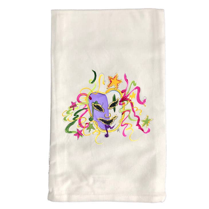 Kitchen Towel Mardi Gras KT655W