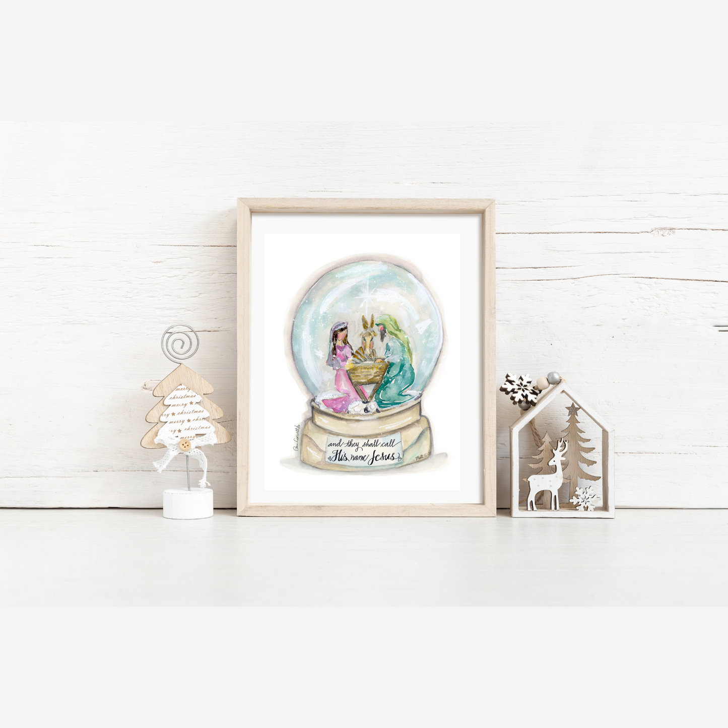 Nativity Snow Globe