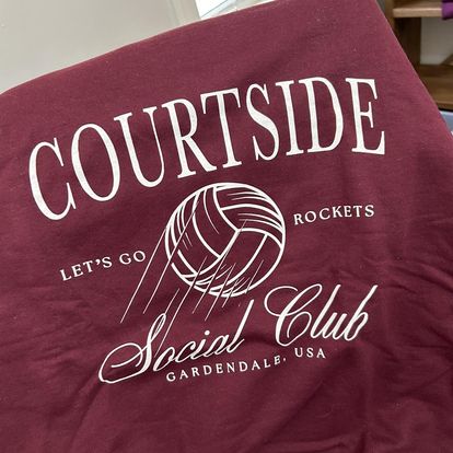 Alabama Handmade - rockets volleyball ss tee