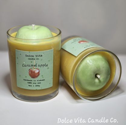 DOLCE VITA CANDLES 9OZ CARAMEL APPLE