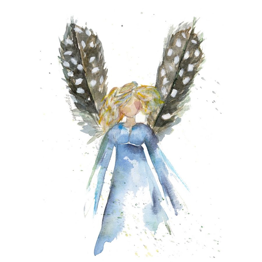Brown Wing Angel