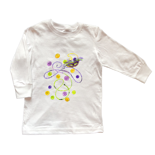 Tee Shirt LS Mardi Gras TSLS647