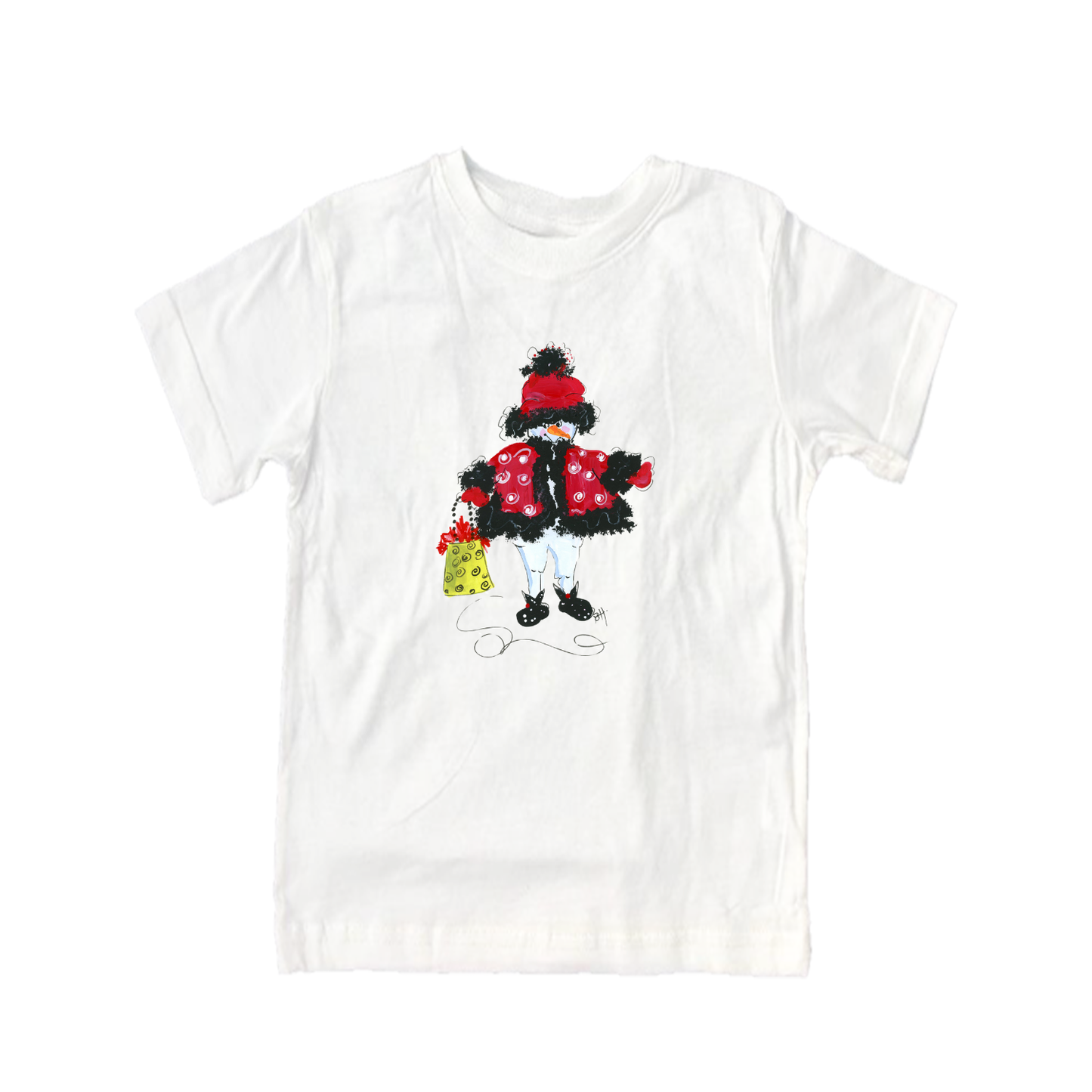 Child Shirt - 915 Shopping Snowlady