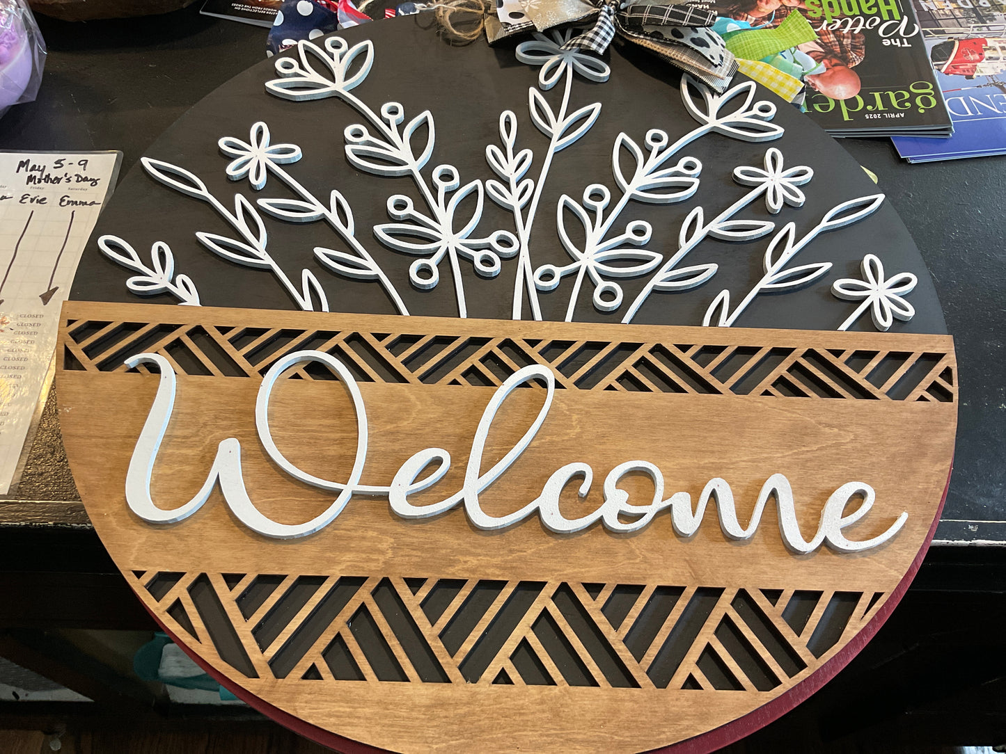 Lost & Found Door Signs Hand-painted