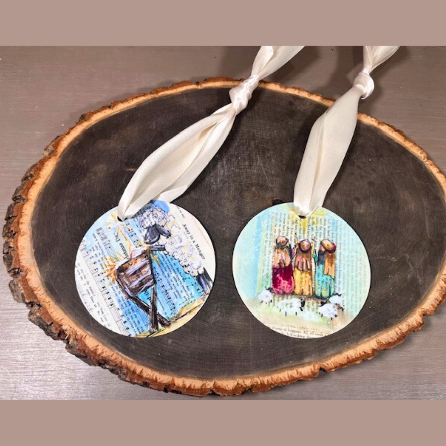 Nativity Reversible Ornament