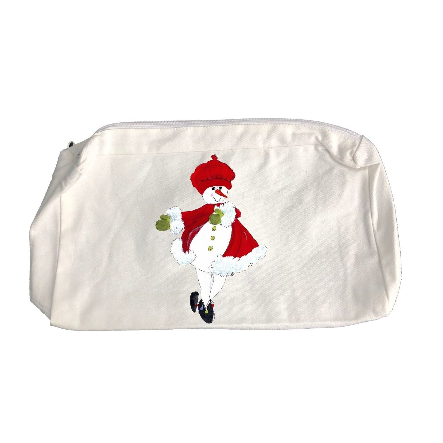 Zipper Bag 468 Dancing Snowlady