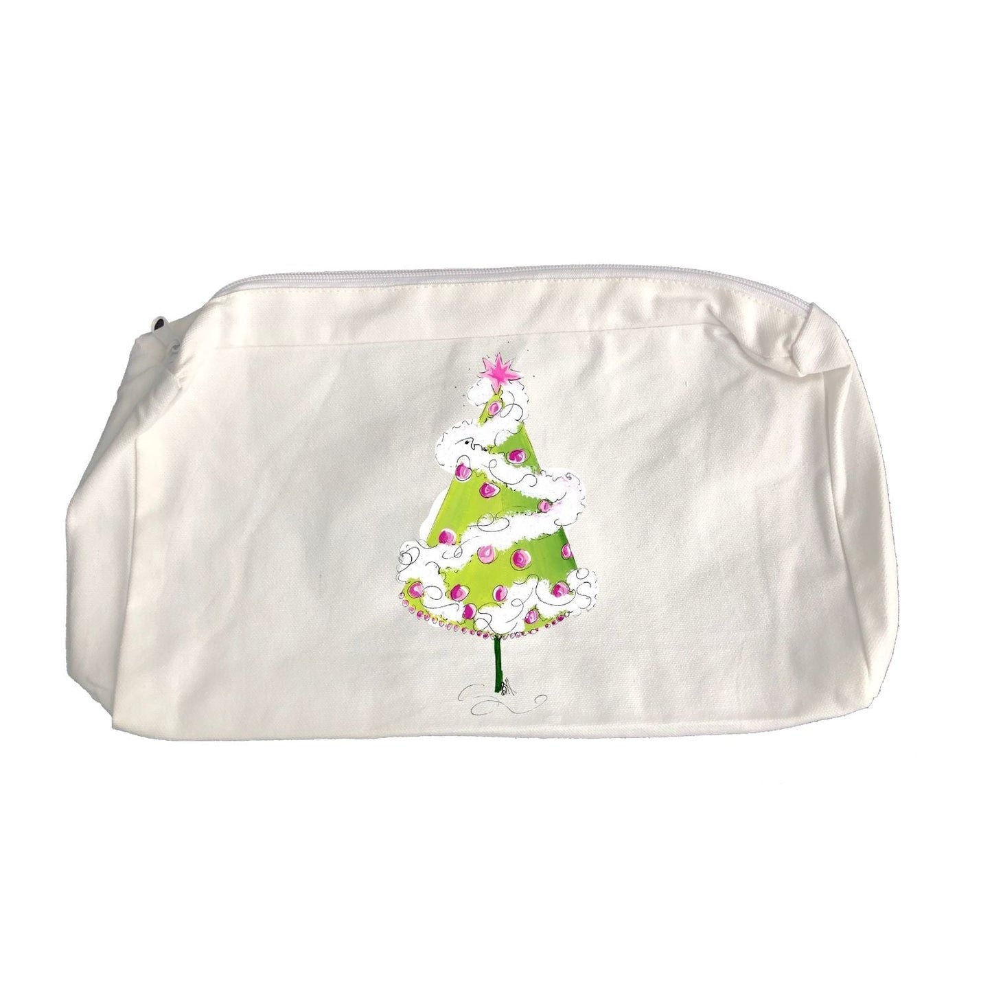 Zipper Bag 631 Pastel Christmas Tree