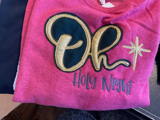 D’S DESIGNS Oh Holy Night Sweatshirt