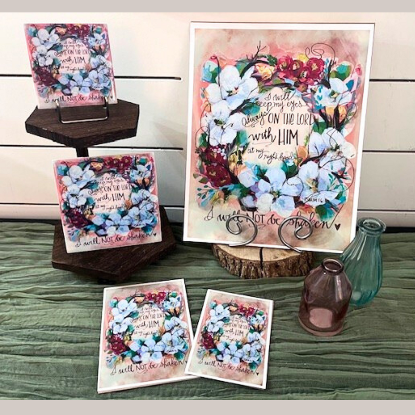 Will Not Be Shaken Wreath