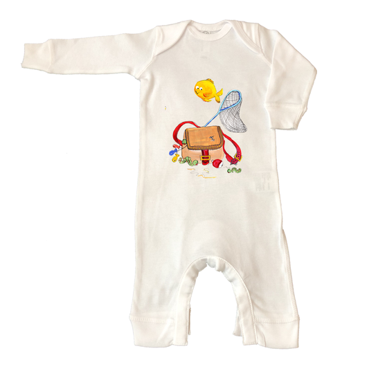 Rib Coverall Infant Baby 521 Just Fishing