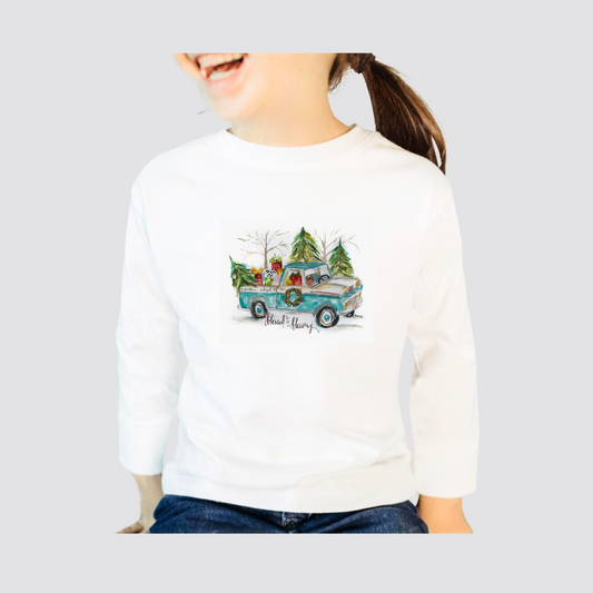 Christmas Truck Child & Youth Shirt